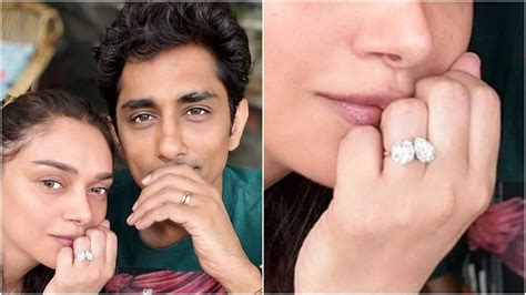 Aditi Rao Hydari flaunts double diamond engagement ring; here are 5 unique celebrity wedding ...