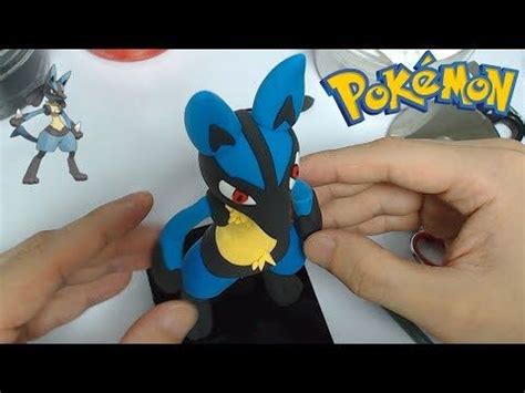 Making Lucario Fighting/Steel Pokémon in Clay - YouTube | Pokemon craft, Pokemon, Fondant ...