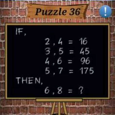 Math Puzzles Game Level 36 Answer with Solution » Puzzle Game Master