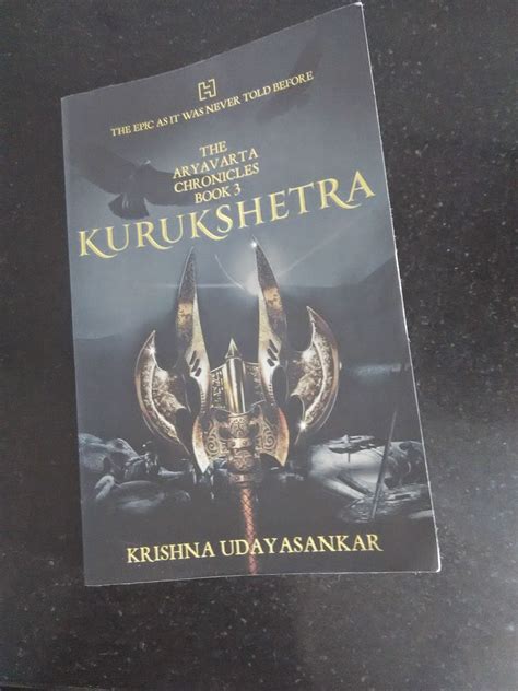 Book Review: The Aryavarta Chronicles: Kurukshetra - Krishna Udyasankar - Chiconomical