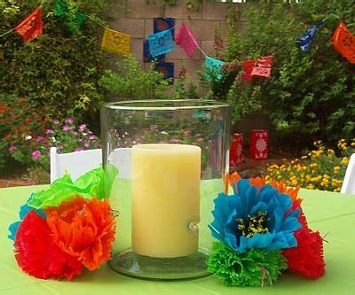 crepe paper flowers & hurricanes Fiesta Birthday, 65th Birthday, Fiesta ...