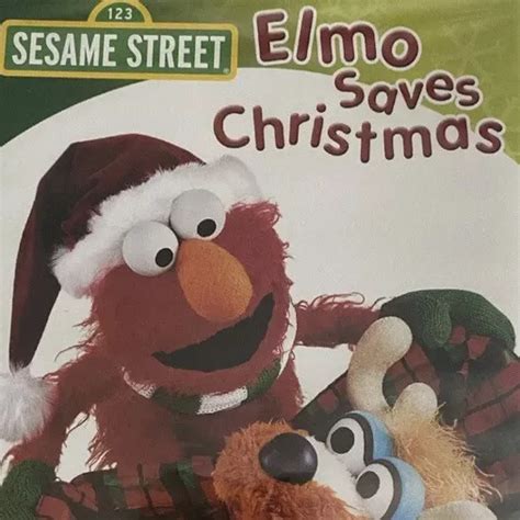 DVD SESAME STREET Elmo Saves Christmas Holiday Songs Big Bird Grover New Sealed $4.95 - PicClick