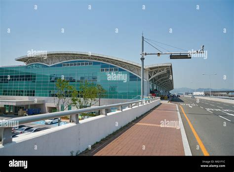 BUSAN, SOUTH KOREA - CIRCA MAY, 2017: Gimhae International Airport at daytime Stock Photo - Alamy