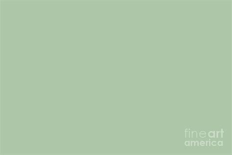 Glorious Pastel Green Solid Color Pairs To Sherwin Williams Easy Green SW 6450 Digital Art by ...