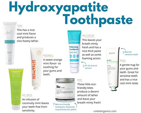 The Best Hydroxyapatite Toothpaste | Umbel Organics - Umbel Organics