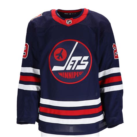 Patrik Laine Winnipeg Jets Game-Used 2019 NHL Heritage Classic Jersey - Worn During First Period ...