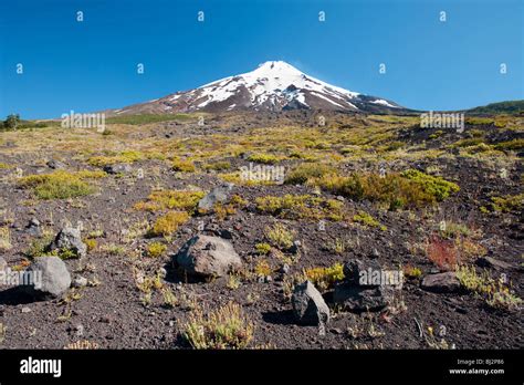 Villarrica volcano, Chile, South America Stock Photo - Alamy