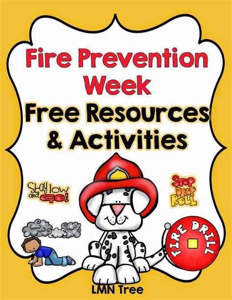 LMN Tree: Fire Prevention Week Free Resources and Activities