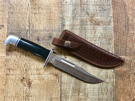 Leather Knife Sheath for Buck 119 (f)