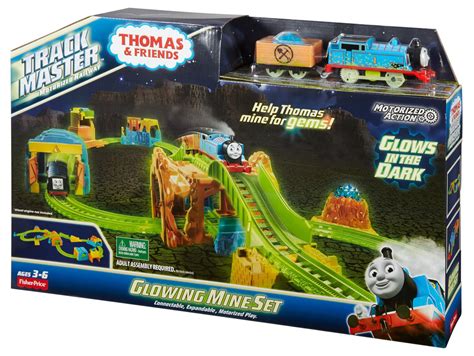 Thomas Friends TrackMaster Glowing Mine Set Motorized Thomas Train NEW - lagoagrio.gob.ec