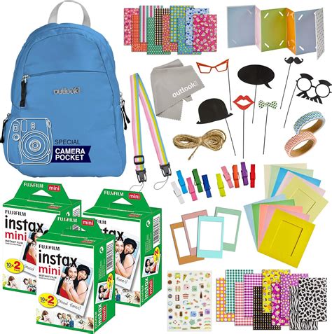 Amazon.com : 100 Piece Instax Mini 9 Mini 11 Camera Accessories ...