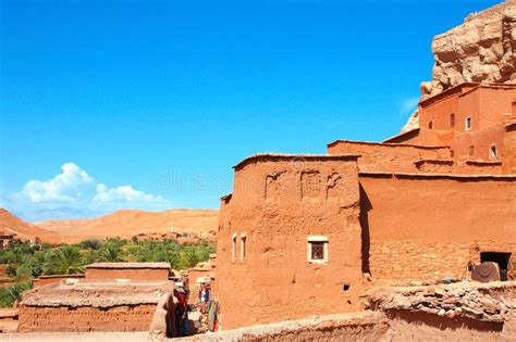 Kasbah Ait Ben Haddou, Atlas Mountains, Morocco Stock Photo - Image of ...