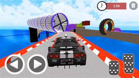 Car Cartoon Car Stunts Android Gameplay Cartoon Car Games - YouTube