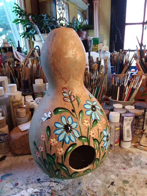 Pin by Joan-Austin Fanning on Gourd Bird-Houses | Decorative gourds, Gourds, Gourd art