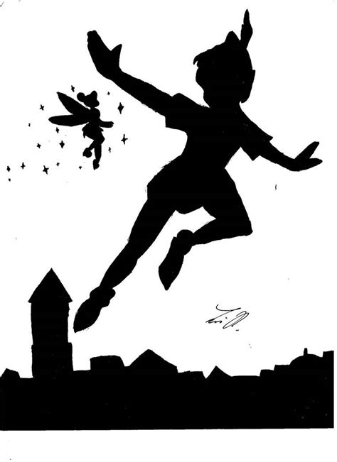 Peter Pan Silhouette by TheUnknownCosplay on DeviantArt