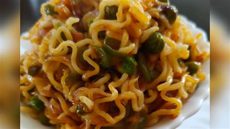 Maggie Veggie Masala Noodles Recipe | Easy and Tasty Maggie Masala Recipe | - YouTube