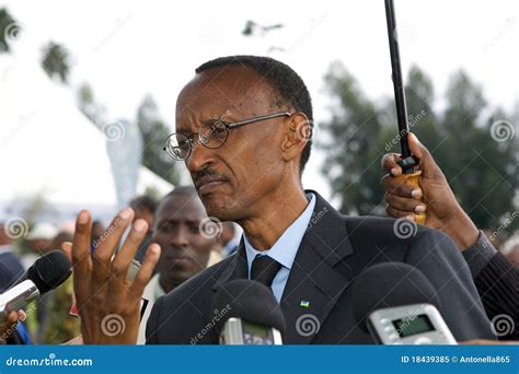 Paul Kagame President of Rwanda Editorial Image - Image of kagame ...