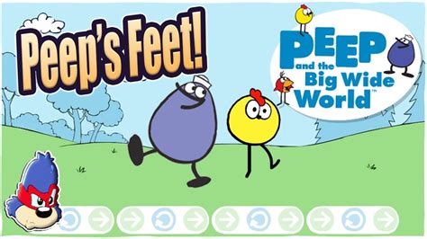 PBS Kids | Peep and The Big Wide World Games | Peep's Feet - PBS Kids Games - YouTube