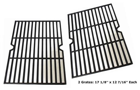 PCF162 Cast Iron Cooking Grid Grate Replacement for Grill Master 720-0737, Grill Chef, Nexgrill ...