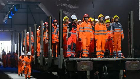 Gotthard tunnel, world's longest, opens in Switzerland - CNN