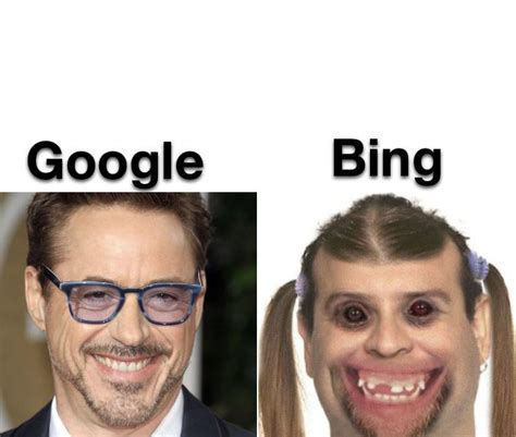 Google vs bing : r/memes