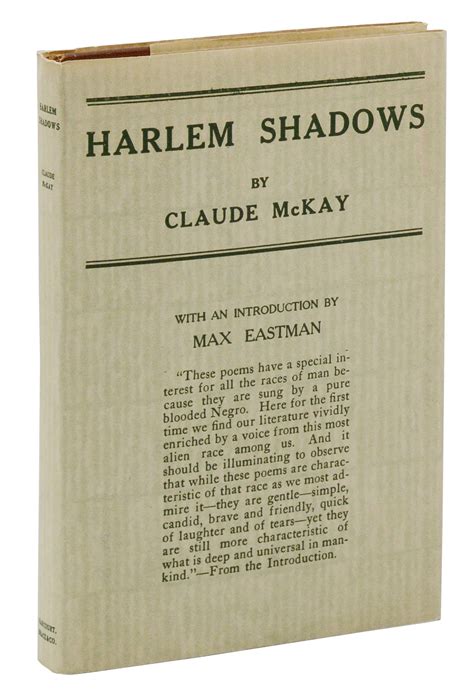 Harlem Shadows | Claude McKay, Max Eastman, Introduction | First edition