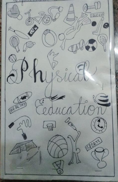 Physical education cover page | Cosas de cocina