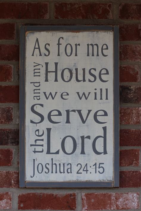 As for me and my house sign by meandmyhousesigns on Etsy | Home signs, My house, House