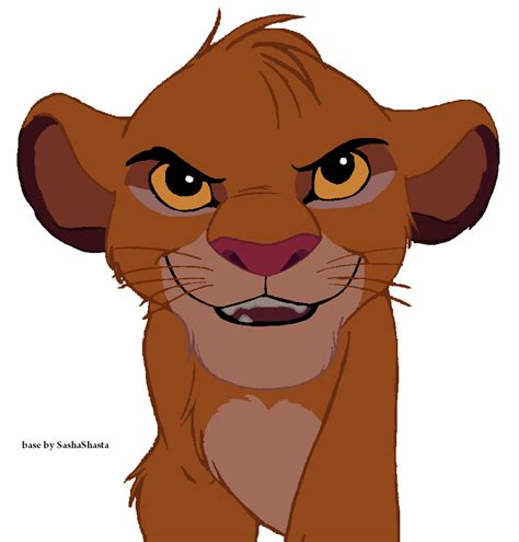 TLK base: cub Simba by Rethza on DeviantArt