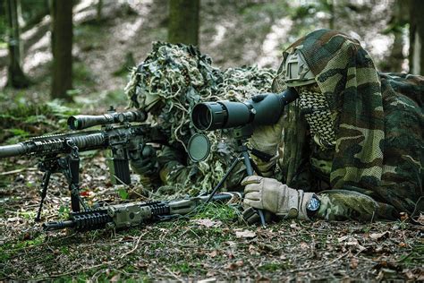 United States Army Rangers Sniper Pair Photograph by Oleg Zabielin