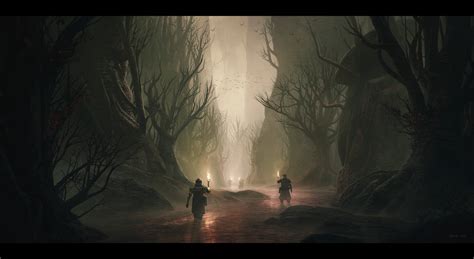 ArtStation - The Dark Swamp, Kevin Jick