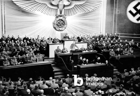 Image of WW II - Hitler Reichstag Speech 1939 : The image