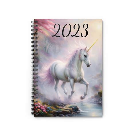 Personalized Magic Unicorn Spiral Notebook Custom Magic - Etsy