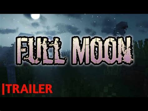 Official Trailer of "FULL MOON" Series || Minecraft Mystery - YouTube