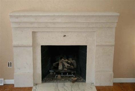 Arcusstone Custom Fireplace Mantel Fairlawn, Ohio - Lavoie Venetian Plaster | Custom fireplace ...