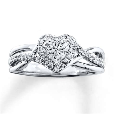 Heart Shaped Diamond Engagement Rings Kay | Kay jewelers engagement rings, Kays engagement ring ...