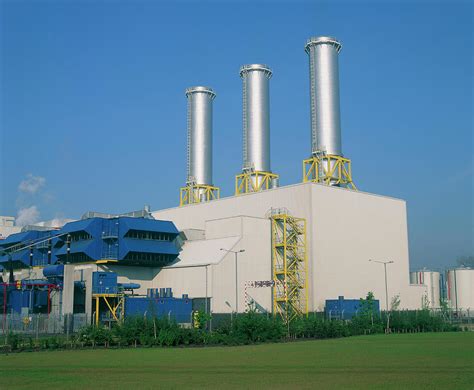 Combined Cycle Gas Turbine Power Station #1 Photograph by Martin Bond/science Photo Library - Pixels