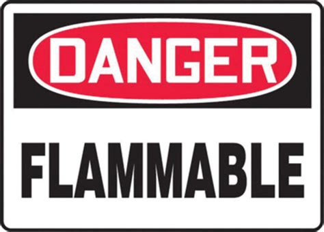 Accuform® 7" X 10" Red, Black And White Aluminum Safety Signs "DANGER – eDisastersystems