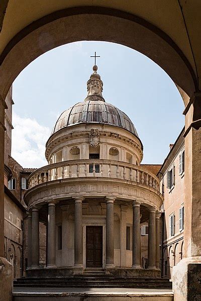 Tempietto del Bramante, c.1500 - Donato Bramante - WikiArt.org