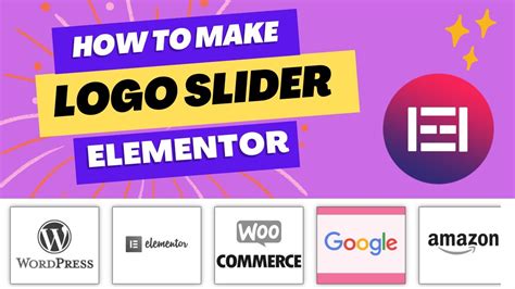 How to make Logo slider in Elementor | Free Elementor Logo slider ...