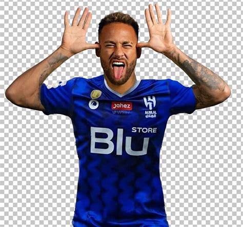 Neymar Jr in Al Hilal jersey PNG Image in 2023 | Neymar jr, Neymar, Junior