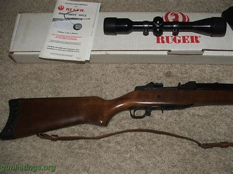 Gunlistings.org - Rifles Ruger Mini 30 Ranch Rifle With Scope