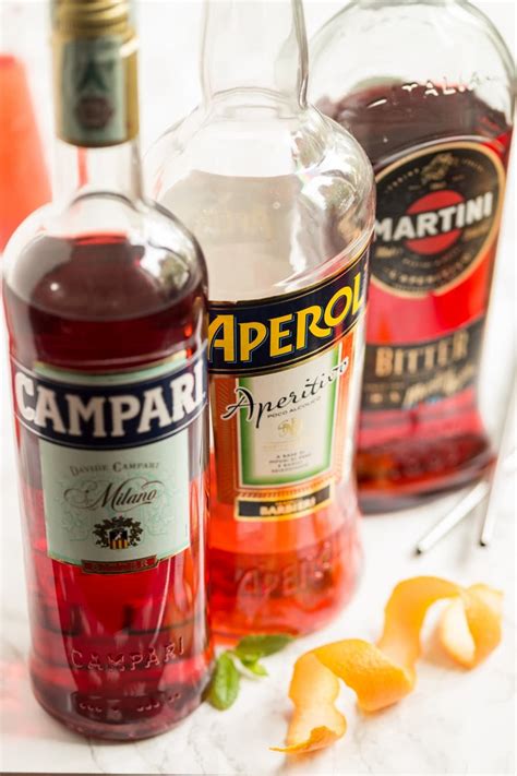 Campari spritz and Campari soda • Electric Blue Food - Kitchen stories from abroad