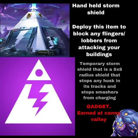 Hand held storm shield! : r/FORTnITE