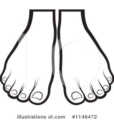 Feet Clipart #1146472 - Illustration by Lal Perera