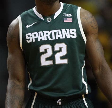 Michigan State Spartans 2010-2015 Away Jersey