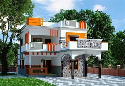 House Design Photo In Village #house Design Exterior India (notitle)