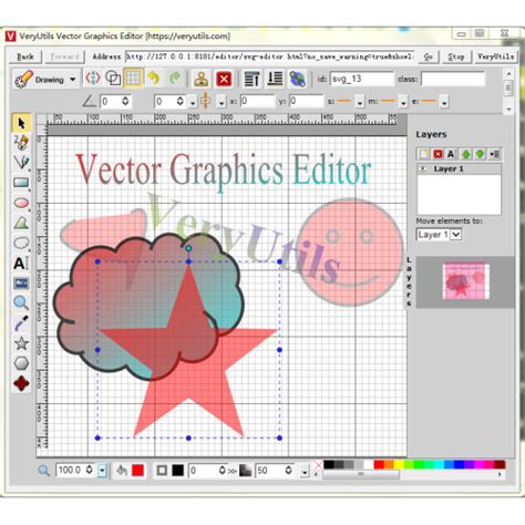 Vector Graphics Editor is a best tool for editing SVG and vector ...