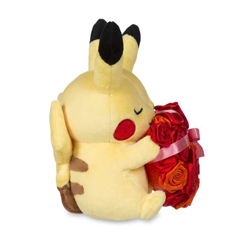 Paired Pikachu Celebrations: Sweetheart Pikachu Plush - 8 In. | Pokémon ...