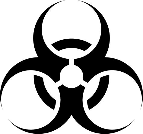 Biohazard Png - Biohazard Symbol Clipart - Full Size Clipart (#3693755) - PinClipart